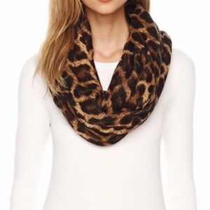 Michael Kors Animal Print Infinity Scarf